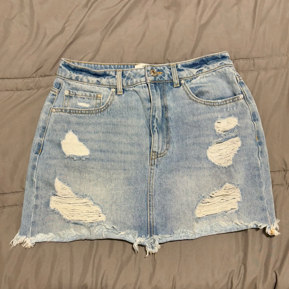 Forever 21 Mini Denim Skirt - size medium